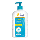 Cancer Council Sport Dry Touch Sunscreen SPF50+ 500ml