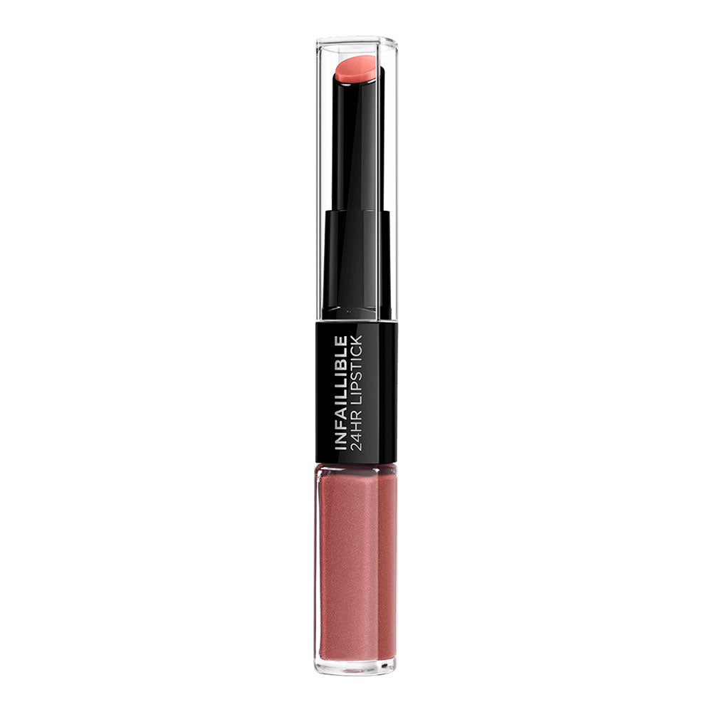 L'Oreal Infallible 24HR 2-Step Lipstick 5.7ml 312 INCESSANT RUSSET