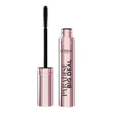 Load image into Gallery viewer, L'Oreal Paris Paradise Big Deal Mascara in black, 9.9ml tube with wand open