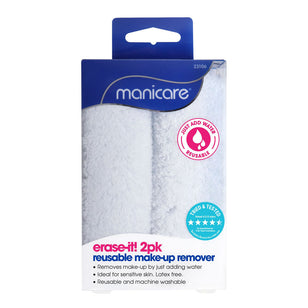 Manicare Erase-it! Reusable Make-up Remover 2pk
