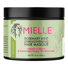 Load image into Gallery viewer, Mielle Rosemary Mint Scalp & Hair Strengthenging Masque 340g
