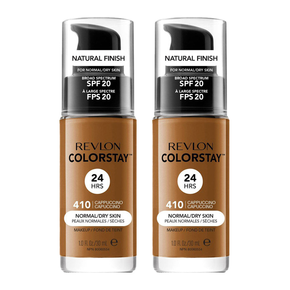 Revlon ColorStay Makeup Normal/ Dry Skin 30ml 410 CAPPUCCINO - 2 pack