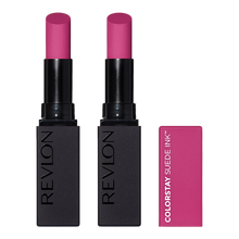 Load image into Gallery viewer, Revlon ColorStay Suede Ink Lipstick 2.55g 010 TUNNEL VISION - 2 pack lipstick in two-pack