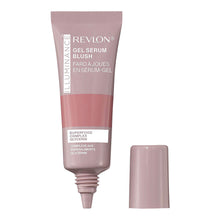 Load image into Gallery viewer, Revlon Illumiance Gel Serum Blush in Enchanted Mauve, 11ml tube with cap removed