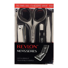 Load image into Gallery viewer, Revlon Men's Series essential grooming kit 42063 in retail box with free travel case