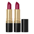 Revlon Super Lustrous Lipstick 4.2g 046 BOMBSHELL RED - 2 pack