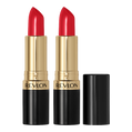 Revlon Super Lustrous Lipstick 4.2g 740 CERTAINLY RED - 2 pack
