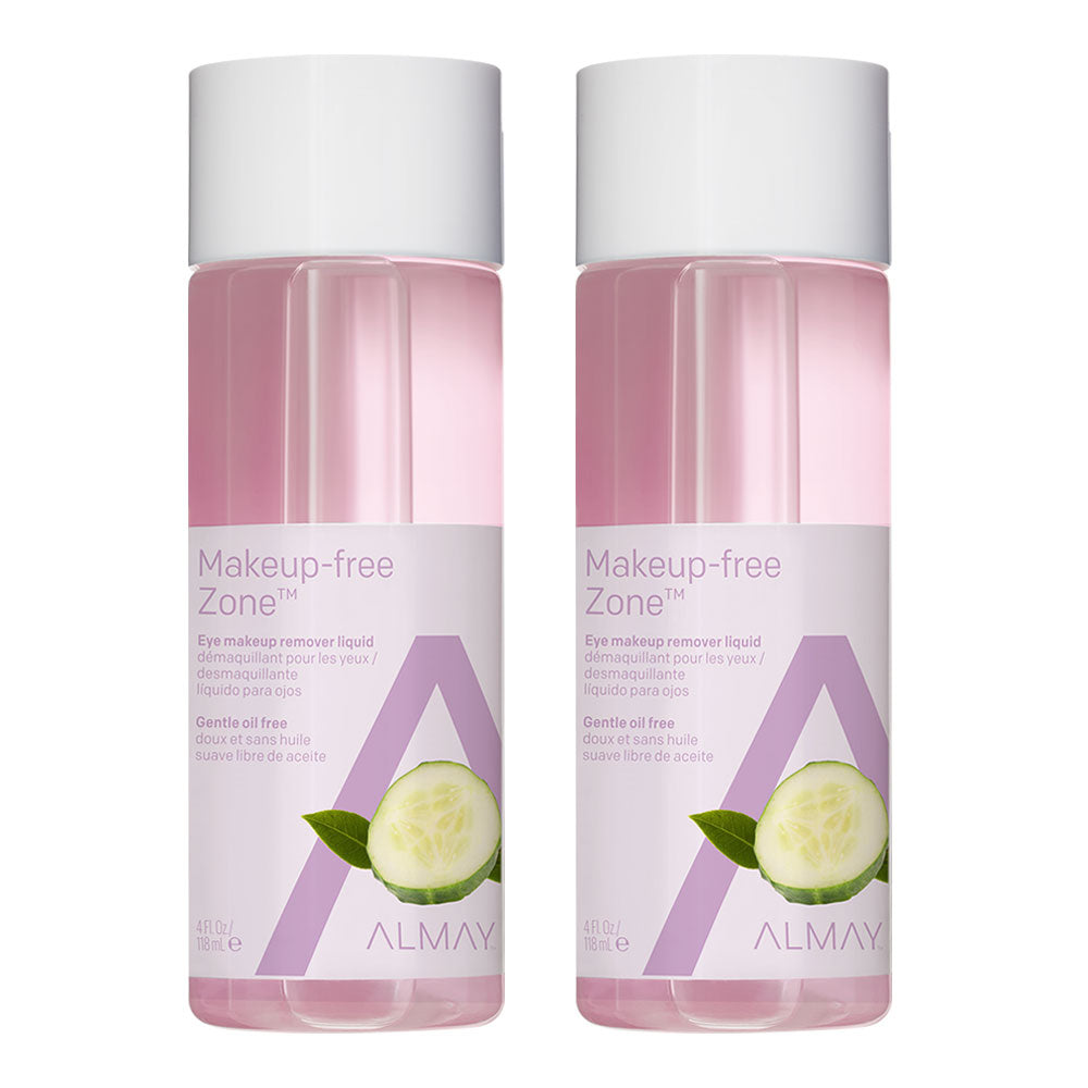 Almay Gentle Oil-free Eye Makeup Remover Liquid 118ml - 2 pack