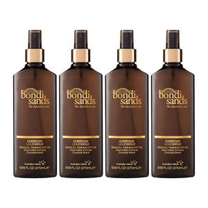 Bondi Sands Everyday Liquid Gold Gradual Tanning Dry-Oil 270ml - 4 pack