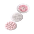 Manicare Sonic Mini Facial Cleanser & Replacement Brush Heads 3pk bundle