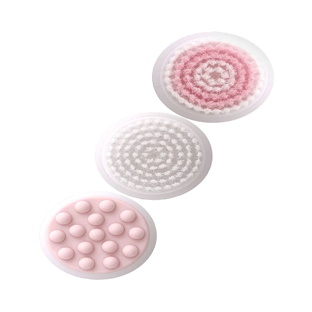 Manicare Sonic Mini Facial Cleanser & Replacement Brush Heads 3pk bundle