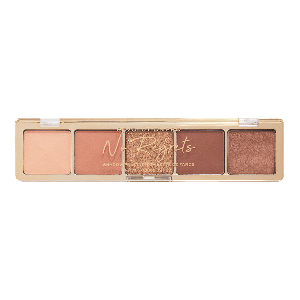 Revolution Pro No Regrets Shadow Palette in SOFT NUDE, 5.5g