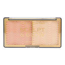 Load image into Gallery viewer, Revolution Pro Sculpt &amp; Glow Contour Palette in Light Medium, 8g
