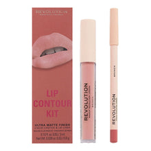 Load image into Gallery viewer, Makeup Revolution Lip Contour Kit in shade BRUNCH, product image of lipstick pencil and lip liner duo
