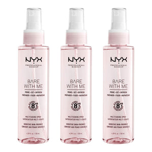 NYX Bare With Me Prime.Set.Refresh Multitasking Spray 130ml - 3 pack