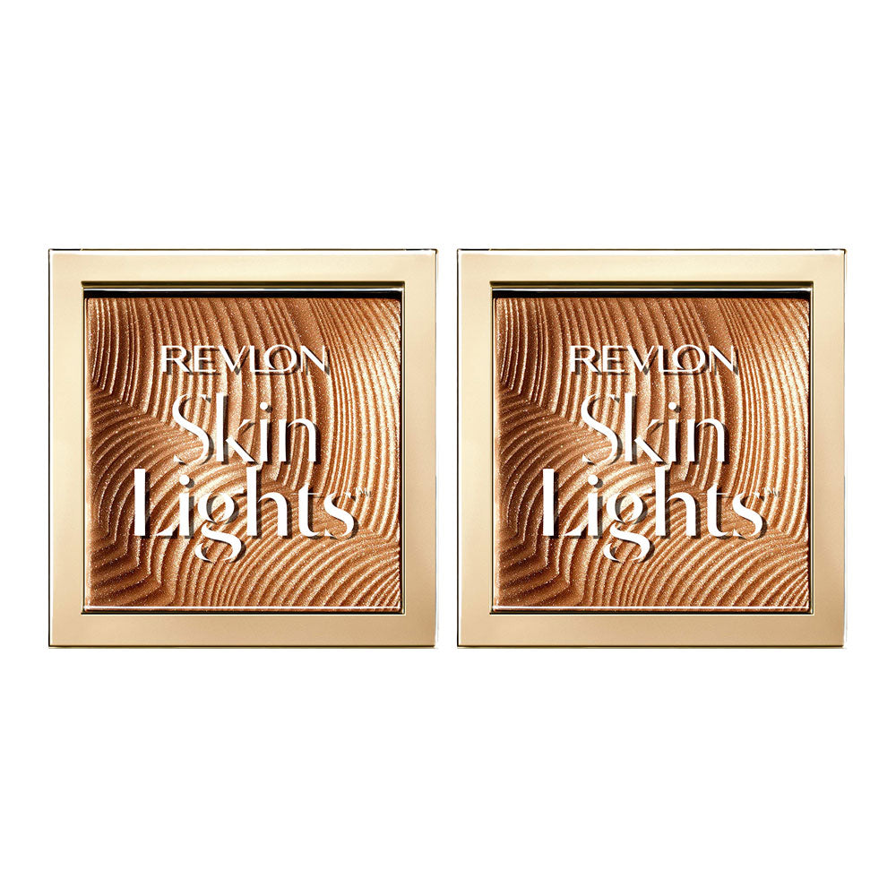 Revlon SkinLights Prismatic Bronzer 9g 110 SUNLIT GLOW - 2 pack