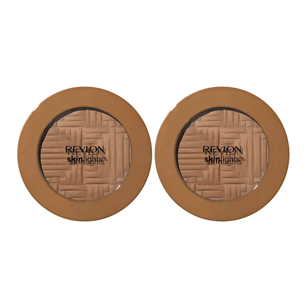 Revlon SkinLights Bronzer 9.2g 006 MYKONOS GLEAM - 2 pack