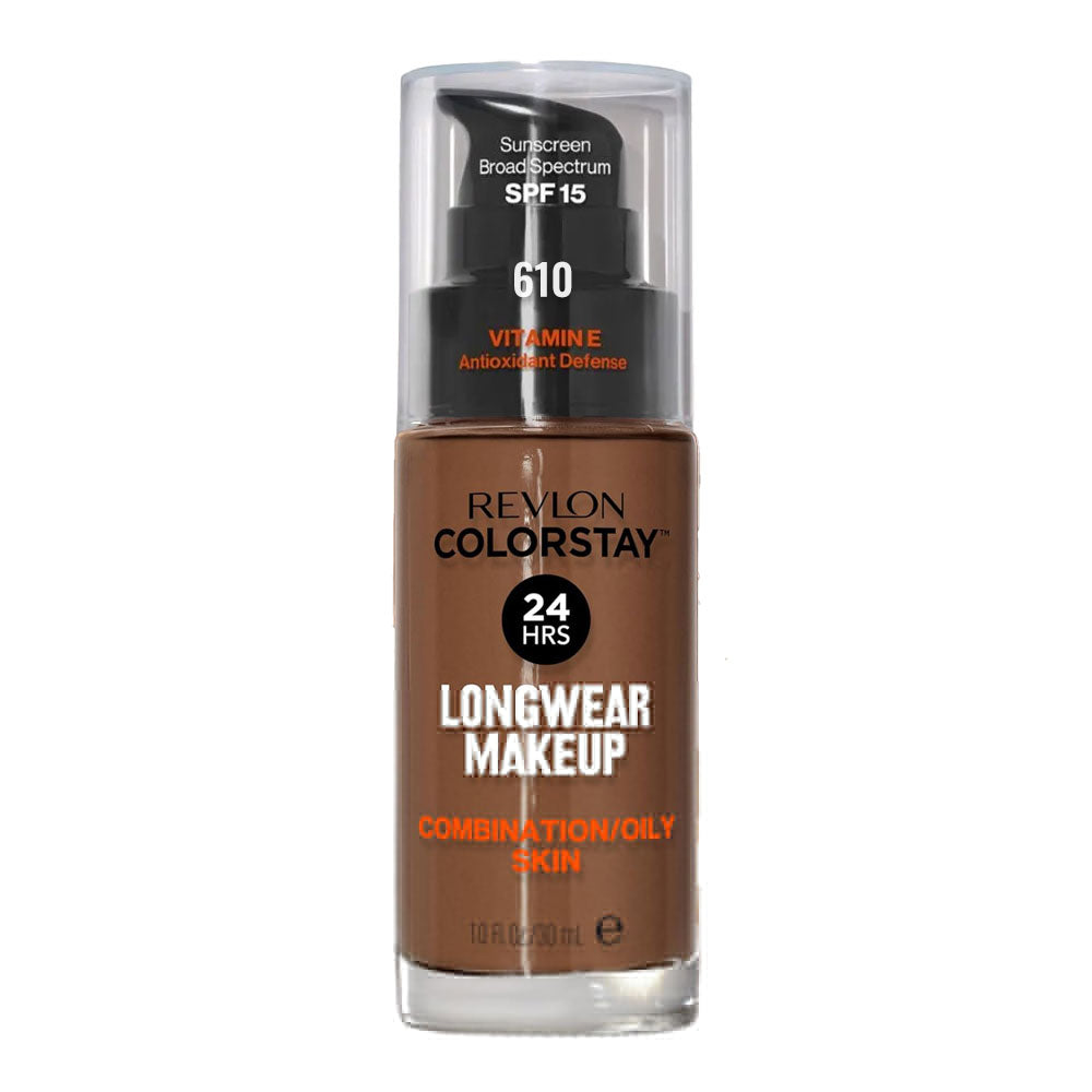 Revlon ColorStay longwear makeup for combination/oily skin SPF15 in shade 610 ESPRESSO, 30ml