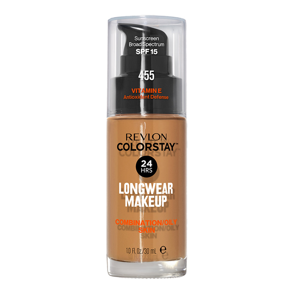 Revlon ColorStay Longwear Makeup Combination/Oily Skin SPF15 30ml 455 HONEY BEIGE