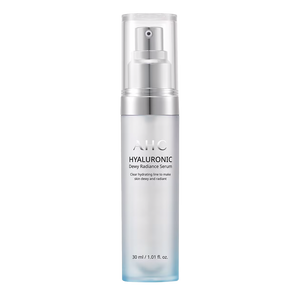 AHC Hyaluronic Dewy Radiance Serum 30ml front pack hydrating brightening face serum Cosmetix Australia