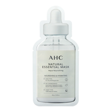 Load image into Gallery viewer, AHC Natural Essential Mask Aqua Nourishing 28g single pack front nourishing hydrating sheet mask Cosmetix Australia
