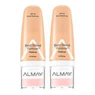 Almay Best Blend Forever Makeup 30ml 140 BEIGE - 2 pack