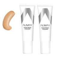 Almay Smart Shade Skintone Matching Concealer 11ml 030 STRAIGHT UP MEDIUM - 2 pack