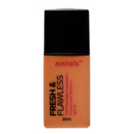 Australis Fresh & Flawless Full Coverage Foundation 30ml GOLDEN TAN