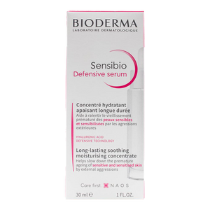 Bioderma Sensibio Defensive Serum 30ml bottle with logo
