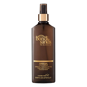 Bondi Sands Everyday Liquid Gold Gradual Tanning Dry-Oil 270ml bottle on white background