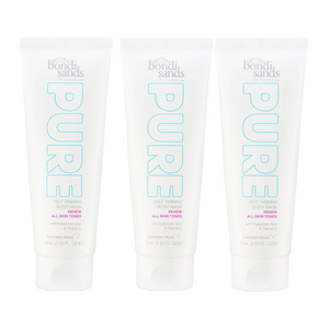 Bondi Sands Pure Self Tanning Sleep Mask Renew 75ml 3 pack - 3 pack of self-tanning sleep masks in 75ml size