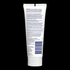 Cancer Council Face Day Wear Moisturiser Invisible Matte Finish SPF 50+ 75ml skincare product packaging back view
