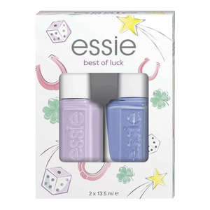 Essie Nail Best of Luck 2pc Set nail polishes in vibrant colors
