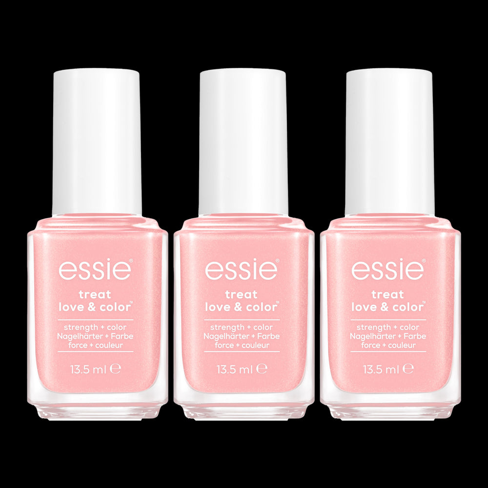 Essie Treat Love & Color Strength + Color Nail Polish 13.5ml 08 LOVING HUE - 3 pack nail color set