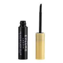 Load image into Gallery viewer, Eylure London 18 Hour Lash Glue 4.5ml black finish adhesive unboxed, latex-free strip lash glue with long-lasting hold
