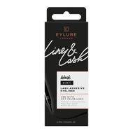 Eylure London LINE & LASH 2-in-1 Lash Adhesive Eyeliner 0.7ml BLACK