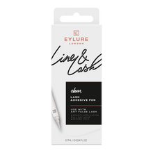 Load image into Gallery viewer, Eylure London LINE &amp; LASH 2-in-1 Lash Adhesive Eyeliner in CLEAR packaging
