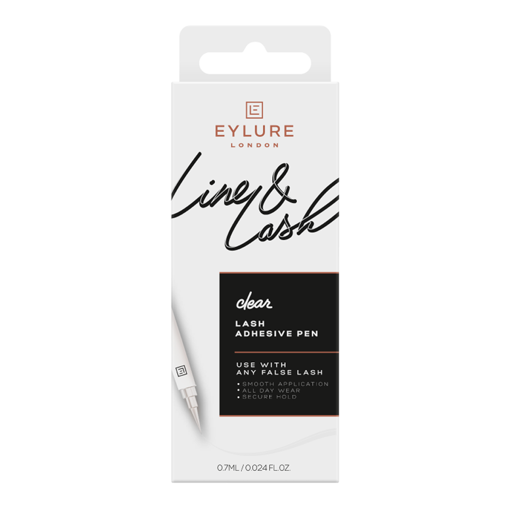 Eylure London LINE & LASH 2-in-1 Lash Adhesive Eyeliner in CLEAR packaging