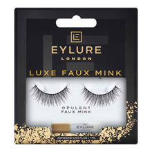 Load image into Gallery viewer, Eylure London LUXE FAUX MINK OPULENT false eyelashes
