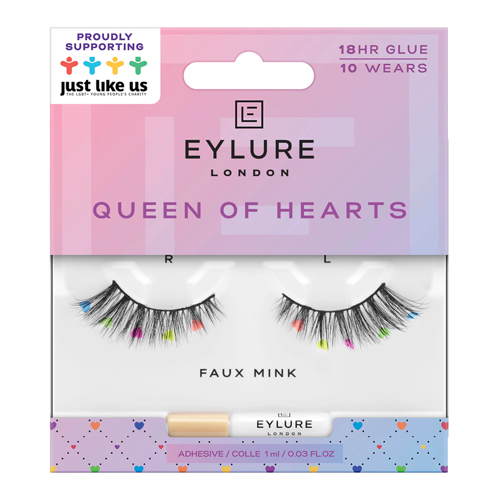 Eylure London PRIDE Faux Mink QUEEN OF HEARTS
