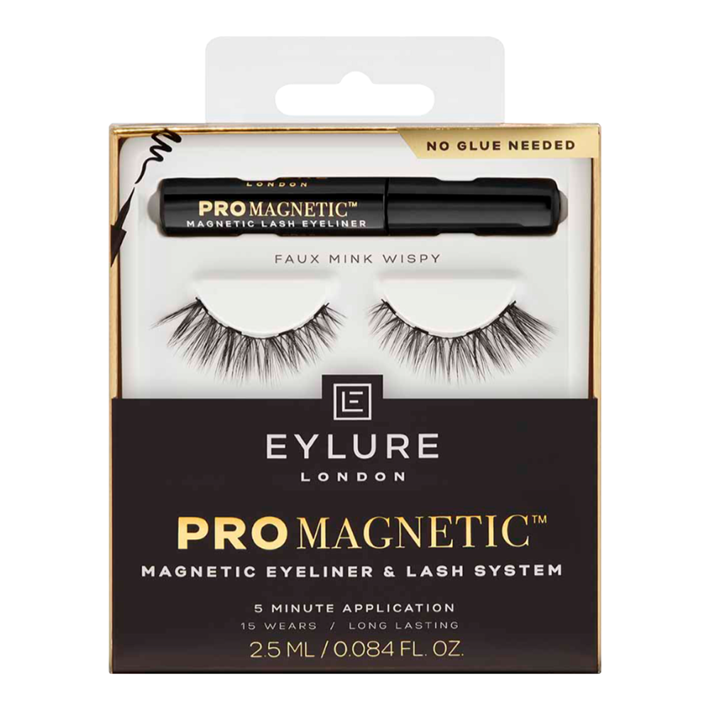 Eylure London PROMAGNETIC Eyeliner & Lash System Faux Mink WISPY