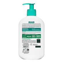 Load image into Gallery viewer, Garnier Hyaluronic Aloe Cream Cleanser 250ml back – label with ingredients and directions Cosmetix Australia
