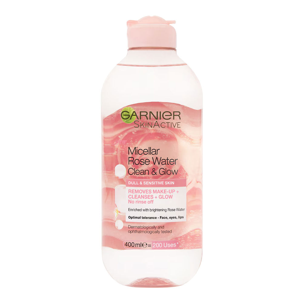 Garnier SkinActive Micellar Cleansing Rose Water All-in-1 Dull & Sensitive Skin 400ml