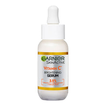 Load image into Gallery viewer, Garnier SkinActive Vitamin C Brightening Serum 15ml unboxed – serum bottle with box packaging Cosmetix Australia
