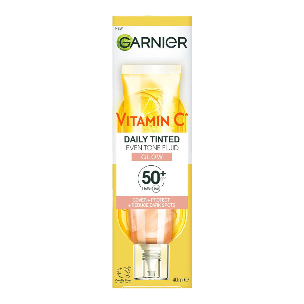 Garnier Vitamin C Daily Tinted Even Tone Fluid SPF50+ Glow 40ml