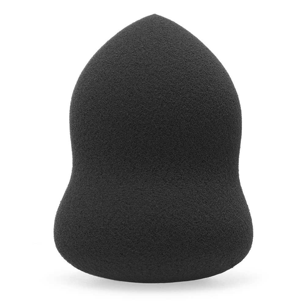 Hourglass beauty sponge in black color
