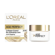 Load image into Gallery viewer, L’Oréal Age Perfect Collagen Expert Re-Hydrating Eye Cream 15ml unboxed – collagen anti-ageing eye care at Cosmetix Australia
