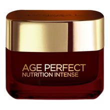 Load image into Gallery viewer, L’Oréal Age Perfect Rich Repairing Day Cream 50ml unboxed – jar of rich nourishing anti-ageing cream at Cosmetix Australia
