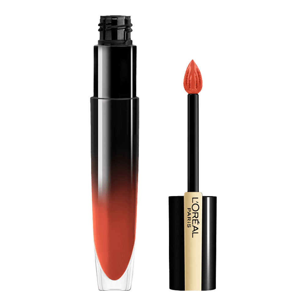 L'Oreal Brilliant Signature Shiny Lip Stain Lipstick BE COURAGEOUS 7ml 315 - shiny lipstick in vibrant shade