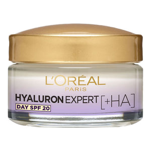 L’Oréal Hyaluron Expert Day Cream SPF 20 50ml unboxed – jar of hydrating replumping face cream at Cosmetix Australia